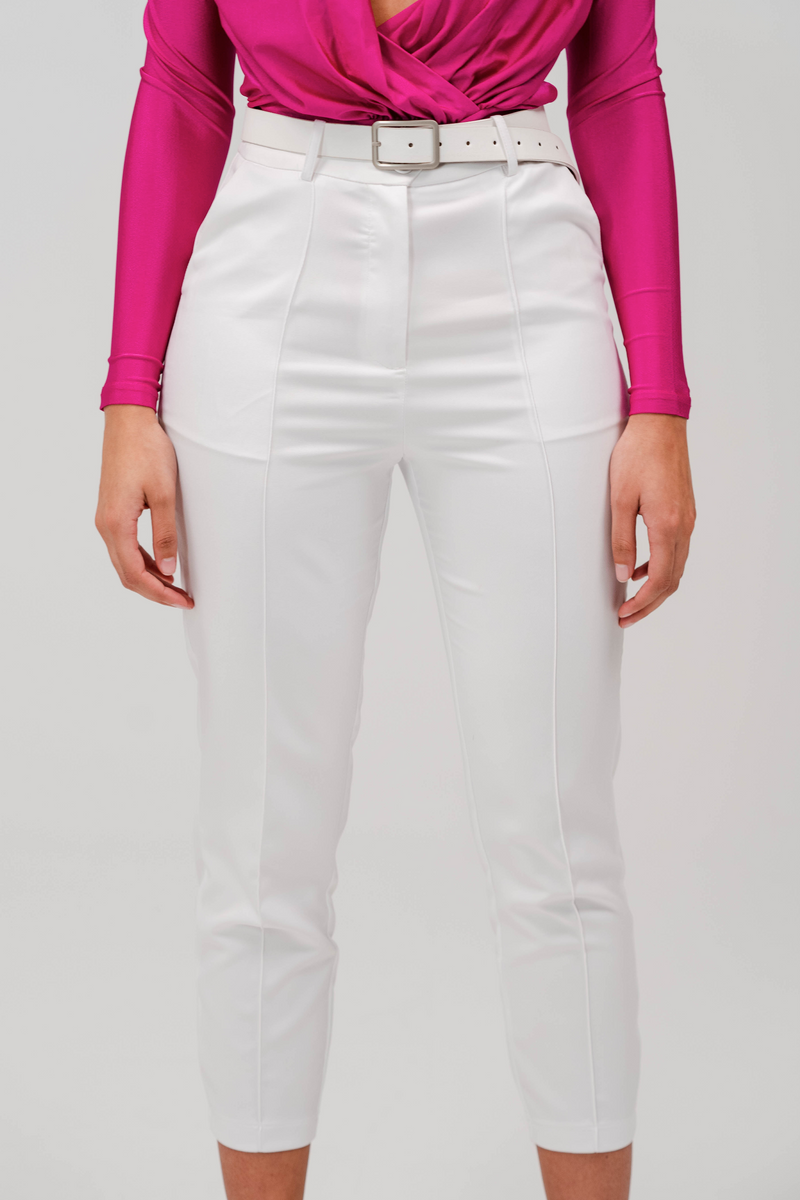 NEED WANT PANTS-WHITE