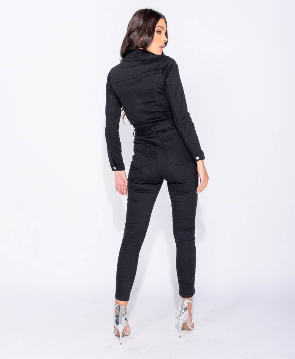 BUTTON UP JUMPSUIT
